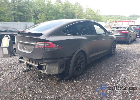 2020 Tesla Model X Long Range Dual Motor All-Wheel Drive/Long Range Plus Dual Motor All-Wheel Drive z USA, uszkodzony, nr VIN 5YJXCAE26LF270281